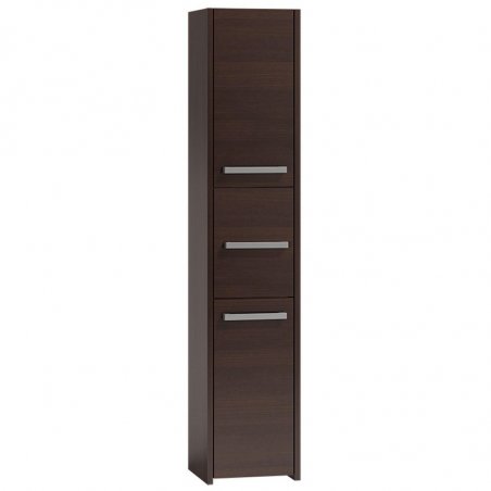 Topeshop S43 WENGE bathroom storage cabinet Brown
