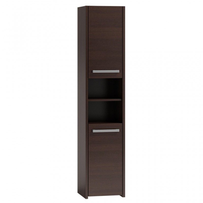 Topeshop S40 WENGE bathroom storage cabinet Brown