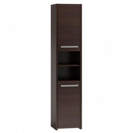 Topeshop S40 WENGE armoire de rangement de salle de bain Marron