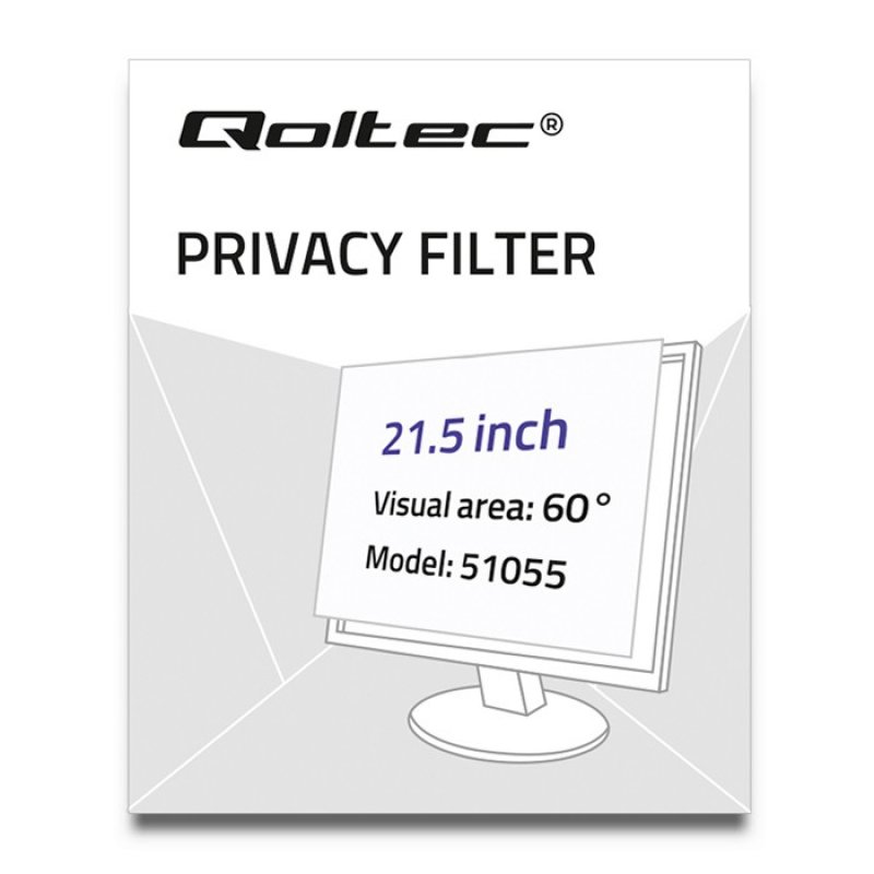 Qoltec 51055 Privacy filter 21.5 | 16:9