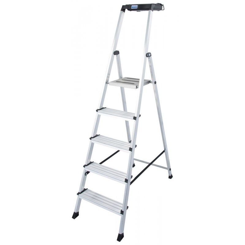 Krause 126535 ladder Sectional ladder Aluminium, Black