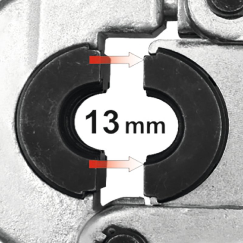 Yato YT-21735 hydraulic hand crimp tool Red Steel 360°