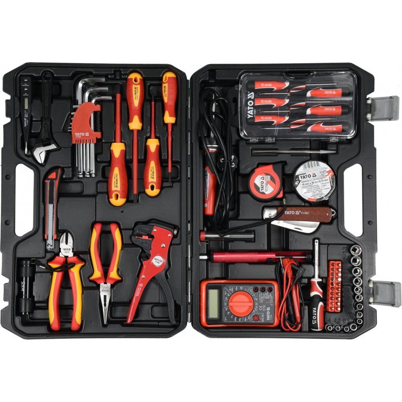 Yato YT-39009 mechanics tool set 68 tools