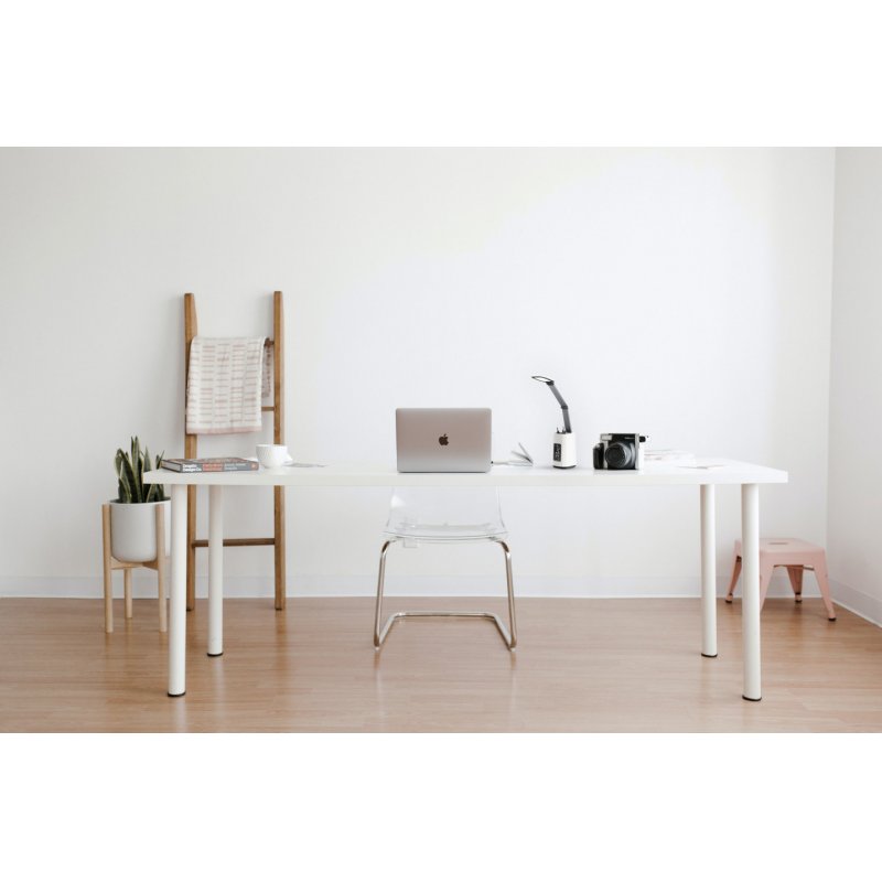 Activejet AJE-TECHNIC Lampe de bureau à LED avec écran blanc