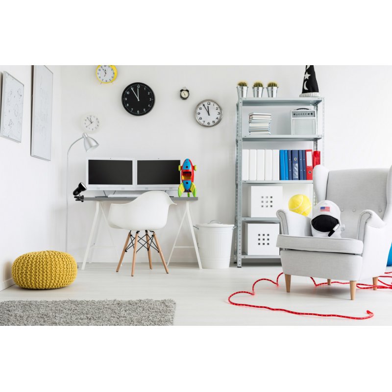 Activejet Clip-on desk lamp black metal E27 thread