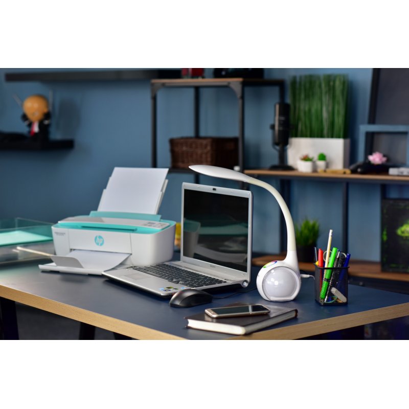 Activejet AJE-RAINBOW RGB table LED lamp with RGB lightning base