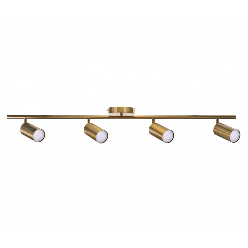 Activejet quadruple or plafonnier SPECTRA spot strip GU10 pour salon