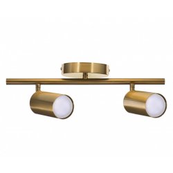 Activejet SPECTRA double gold ceiling wall lamp strip spotlight GU10 for living room