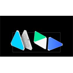 Yeelight YLFWD-012 éclairage intelligent Panneau intelligent Wi-Fi Rose 2 W