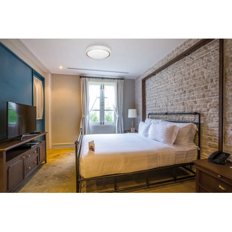 Activejet Plafond LED AJE-VERDI White/Gold 23W