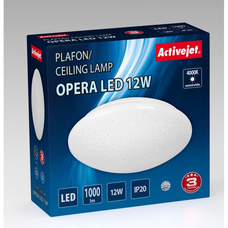 Activejet AJE-OPERA LED plafond 12W
