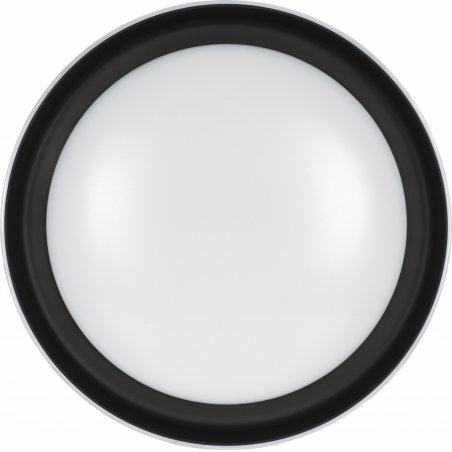 Modern LED dimmable ceiling plafond Activejet FOCUS Black wireless control by remote