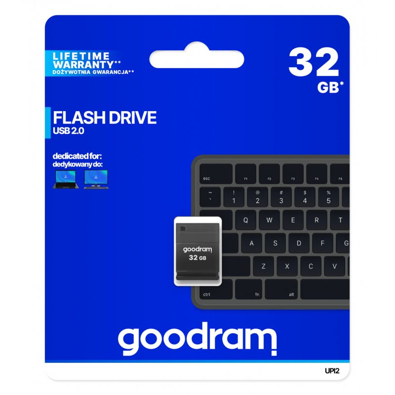 Goodram UPI2 USB flash drive 32 GB USB Type-A 2.0 Black