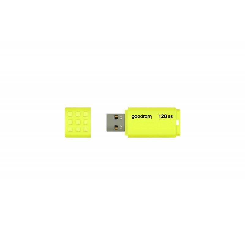 Goodram UME2 lecteur USB flash 128 Go USB Type-A 2.0 Jaune