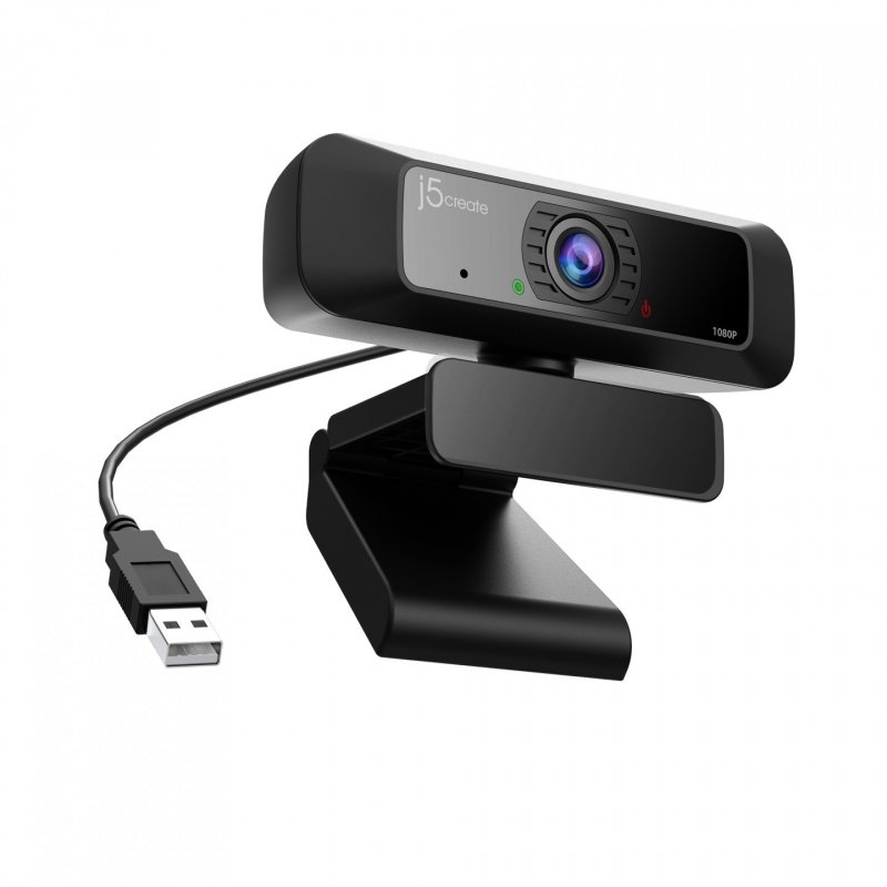 j5create JVCU100-N Webcam USB™ HD avec rotation à 360°