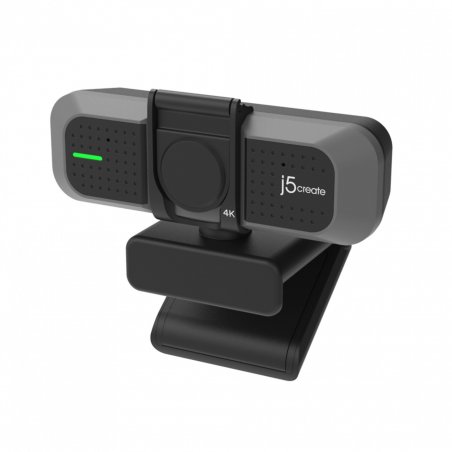J5create USB 4K Ultra HD Webcam USB-C/USB 2.0 colour black JVU430-N