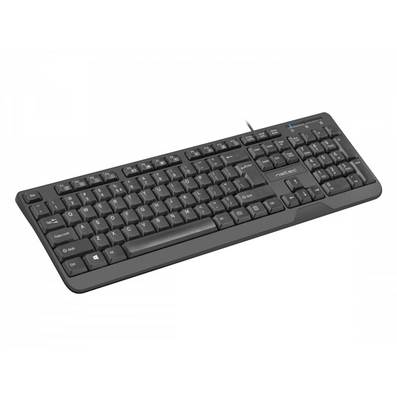 NATEC TROUT clavier USB QWERTY US International Noir