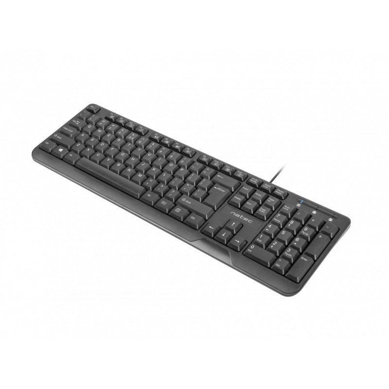 NATEC TROUT clavier USB QWERTY US International Noir