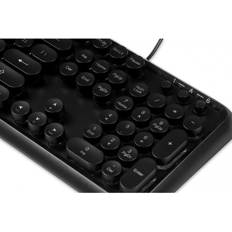 iBox PULSAR clavier USB QWERTY Noir