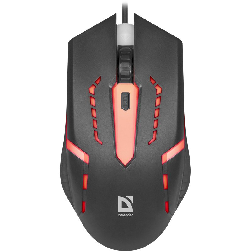 MOUSE DEFENDER FLASH MB-600L OPTIC LED 1200dpi 4P