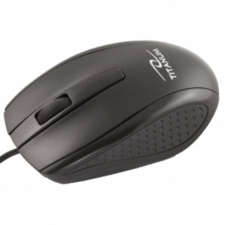 TITANUM TM110K souris Ambidextre USB Type-A Optique 1000 DPI
