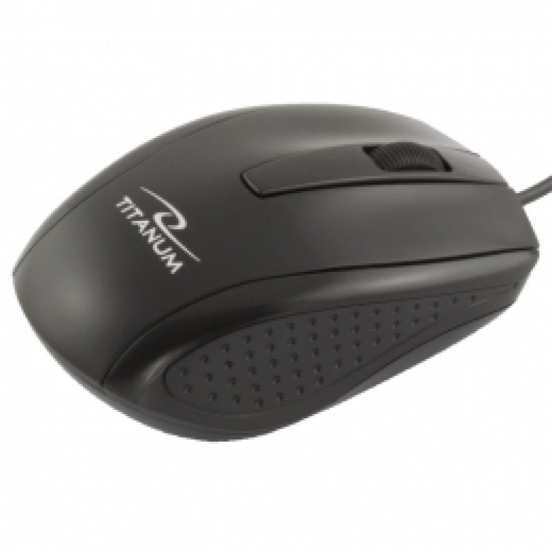 TITANUM TM110K souris Ambidextre USB Type-A Optique 1000 DPI