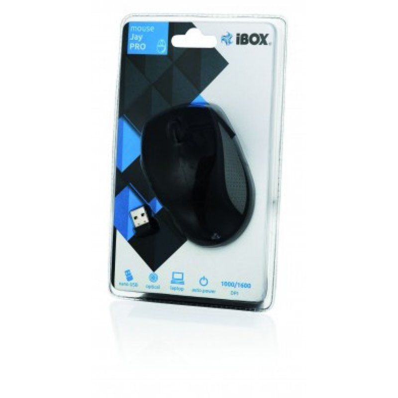 iBox IMOS603 souris Droitier RF sans fil Optique 1600 DPI