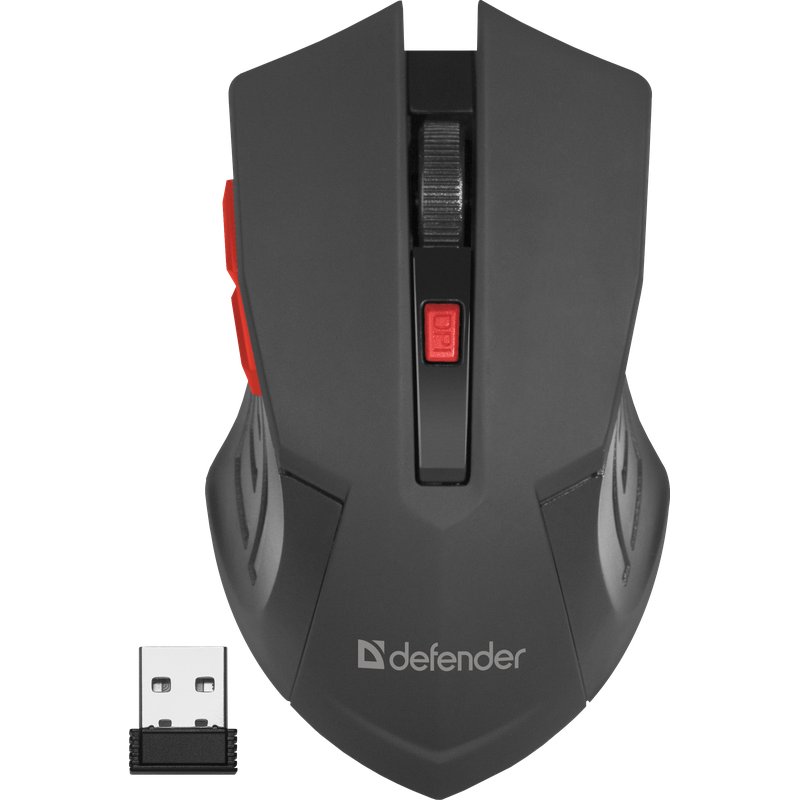 Defender ACCURA MM-275 souris Droitier RF sans fil Optique 1600 DPI