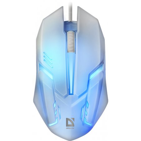 MOUSE DEFENDER CYBER MB-560L WHITE 7-COLORS BACKLIGHT