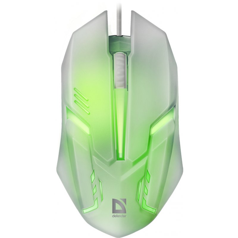 MOUSE DEFENDER CYBER MB-560L WHITE 7-COLORS BACKLIGHT