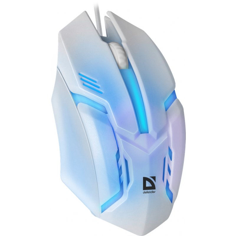 MOUSE DEFENDER CYBER MB-560L WHITE 7-COLORS BACKLIGHT