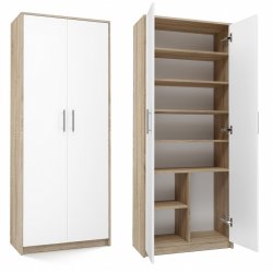 Topeshop OLIV 2D SON-MIX KPL bibliothèque de bureau