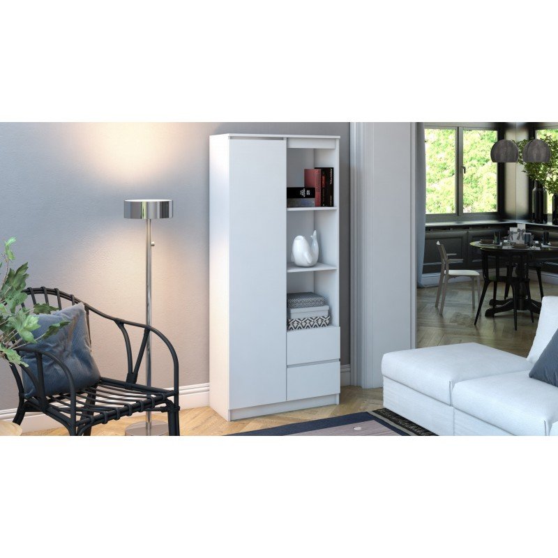 Topeshop RS-80 BILY BIEL bibliothèque de bureau