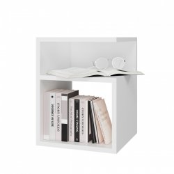 TINI bedside table 30x30x40 cm white