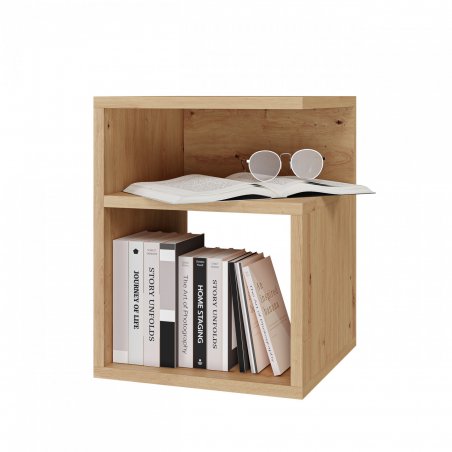 TINI nightstand 30x30x40 artisan oak