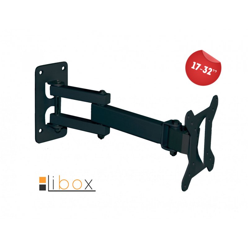 Libox LB-200 support pour téléviseur 81,3 cm (32") Noir