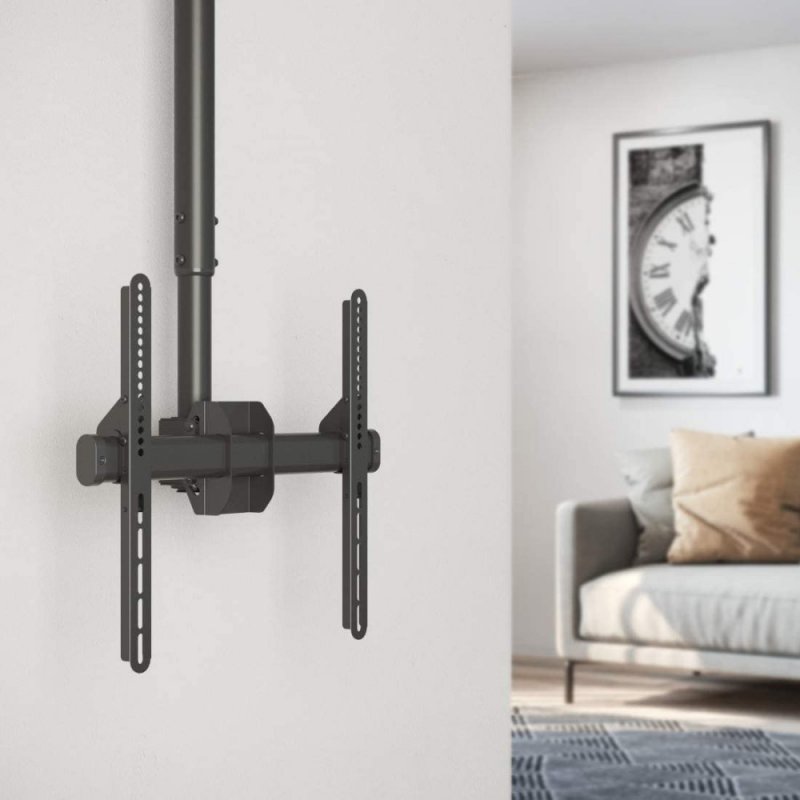 Techly 32-55 Telescopic Ceiling Universal LED TV LCD Support ICA-CPLB 944S