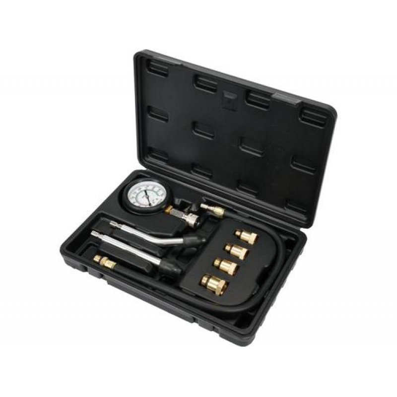 COMPRESSION PRESSURE GAUGE FOR GASOLINE ENGINES 8 PCS. YATO YT-73022