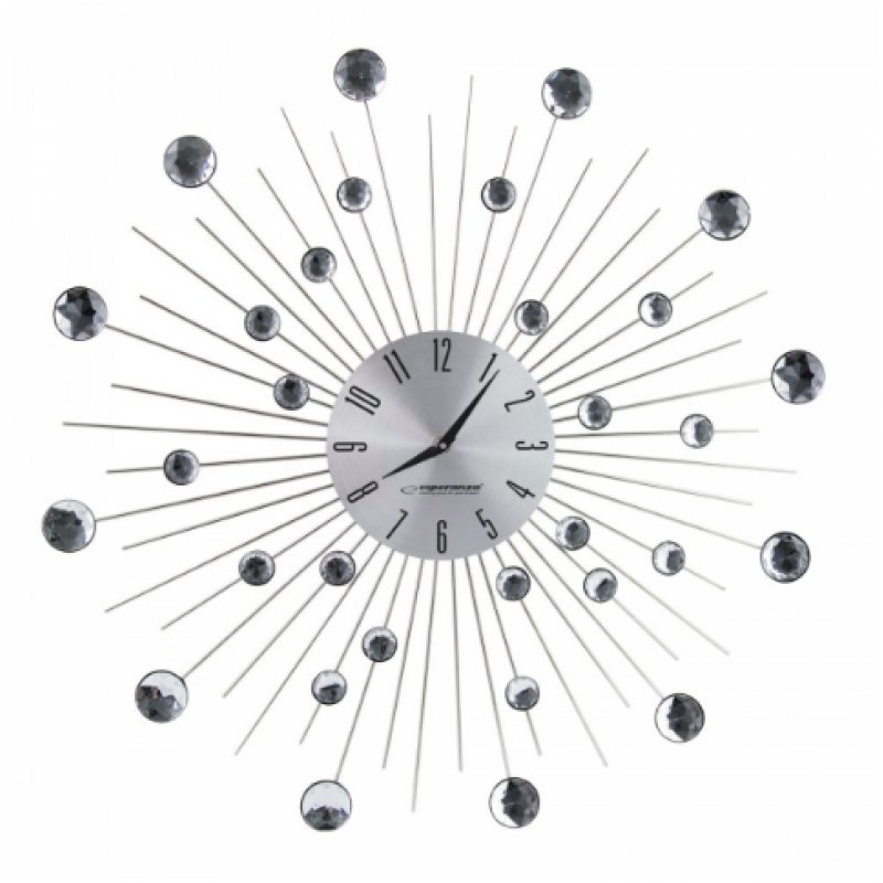 Esperanza EHC002 wall/table clock Mechanical clock Round Stainless steel