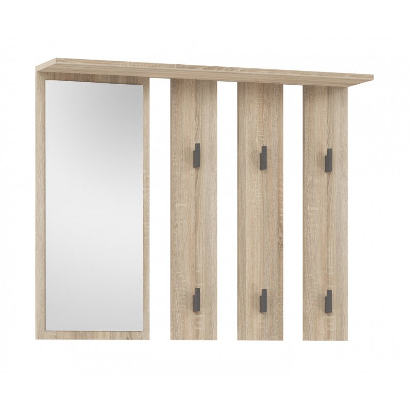 Hanger mirror PARMA 100x15x.81.5 cm oak sonoma