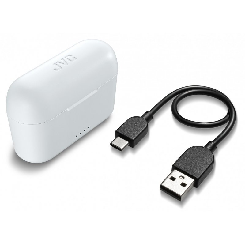 JVC HA-A3T Casque True Wireless Stereo (TWS) Ecouteurs Appels/Musique Bluetooth Blanc