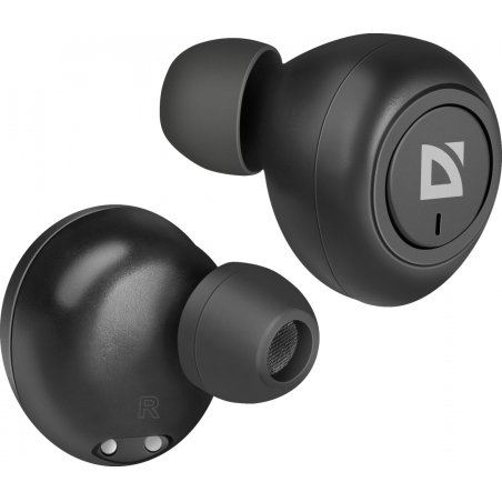 Defender Twins 638 Casque Sans fil Ecouteurs Appels/Musique Bluetooth Noir