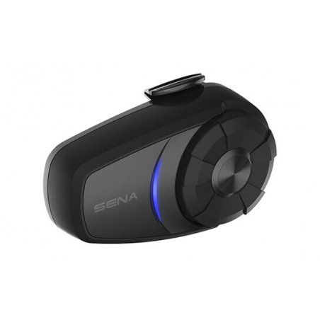 Sena 10S-02 interphone pour moto 4 canaux 1600 m Noir