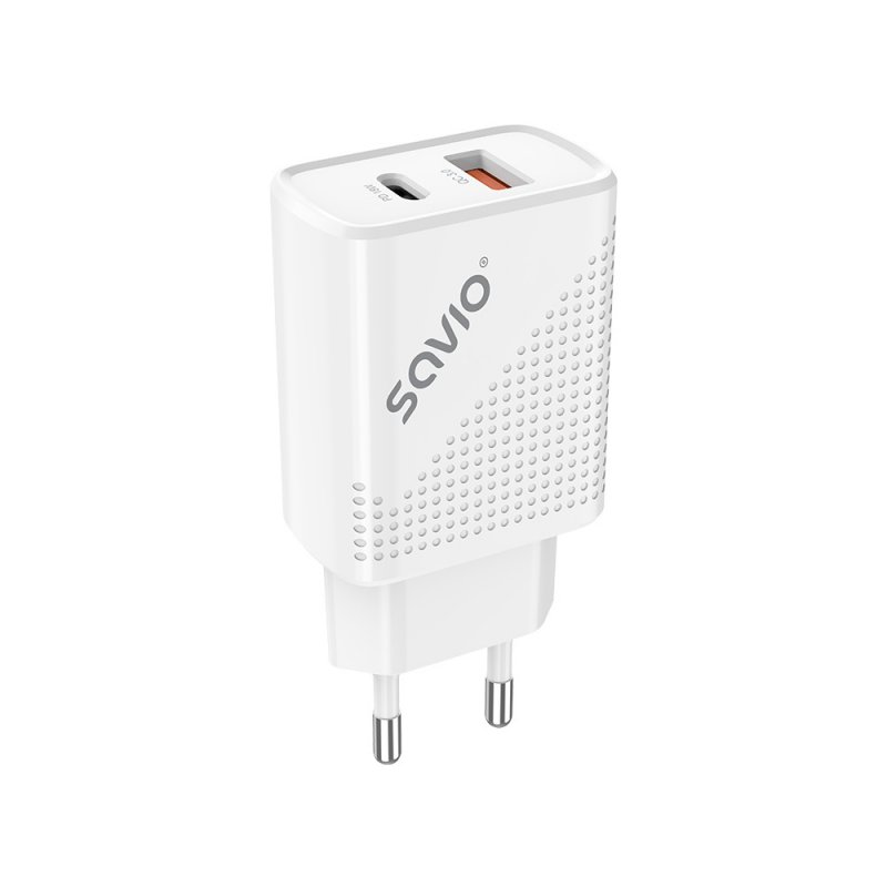 SAVIO LA-04 USB Type A & Type C Quick Charge Power Delivery 3.0 Indoor