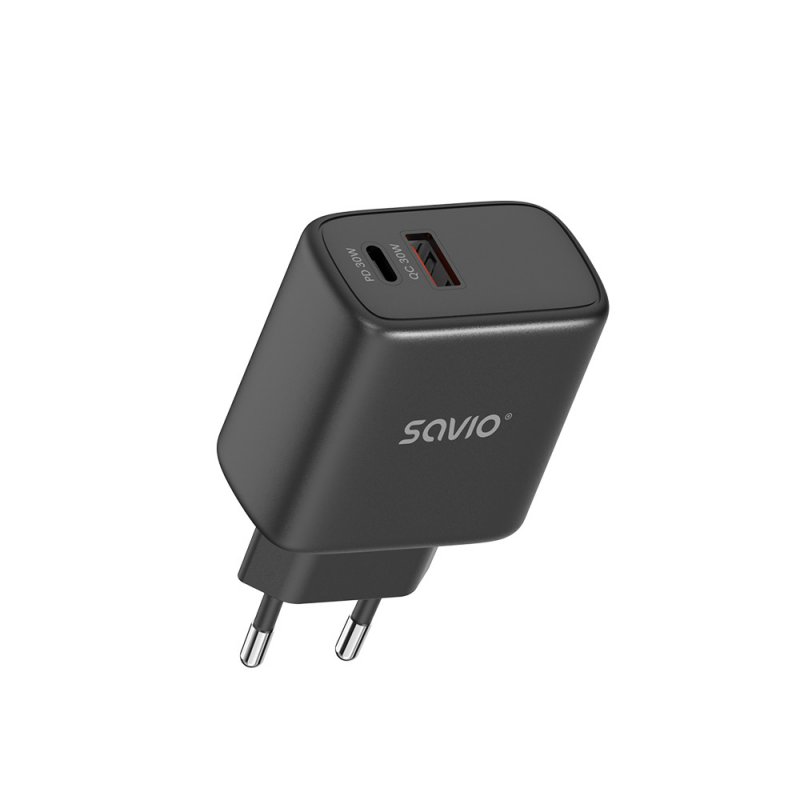 SAVIO LA-06/B USB Quick Charge Power Delivery 3.0 30W Internal charger
