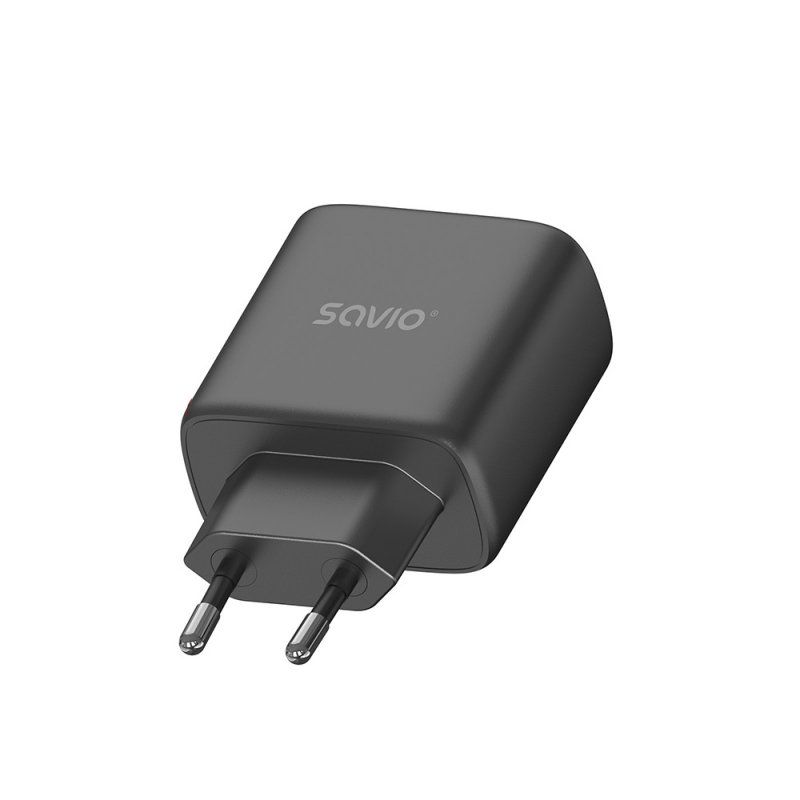 Savio LA-06/B USB Quick Charge Power Delivery 3.0 30W Internal charger Casque, Souris, Tablette, téléphone, Montre