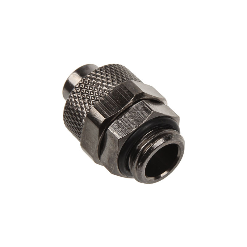 Anschluss gerade G1/4 Zoll auf 13/10mm - nickel schwarz