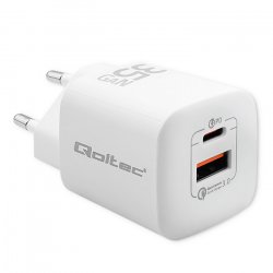 Qoltec 50763 chargeur d'appareils mobiles Ordinateur portable, Consoles portables, Chargeur électrique, Smartphone,