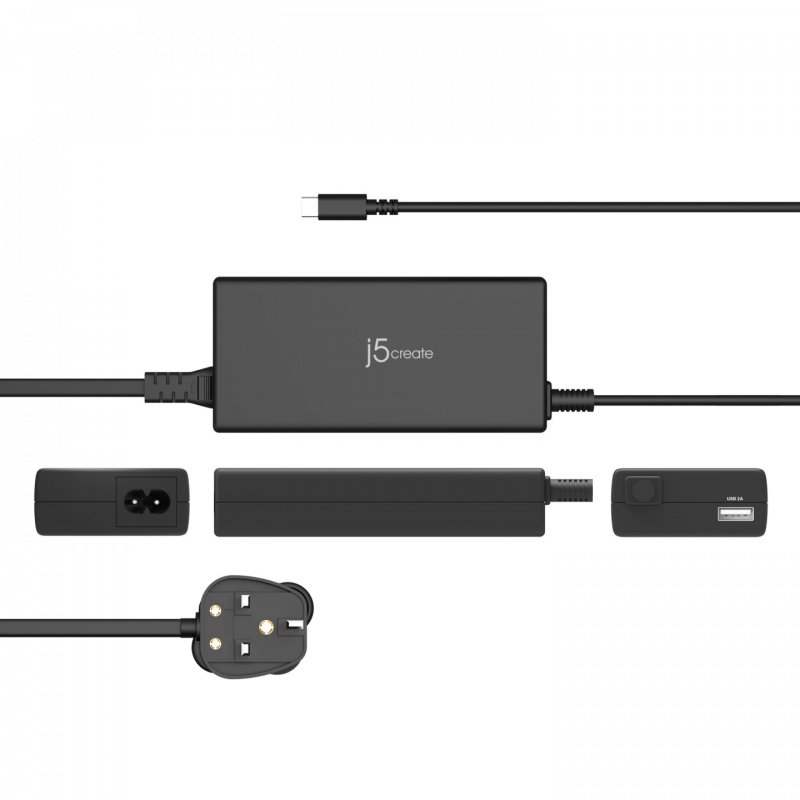 j5create JUP2290C-FN Super Chargeur USB-C 100W - UK