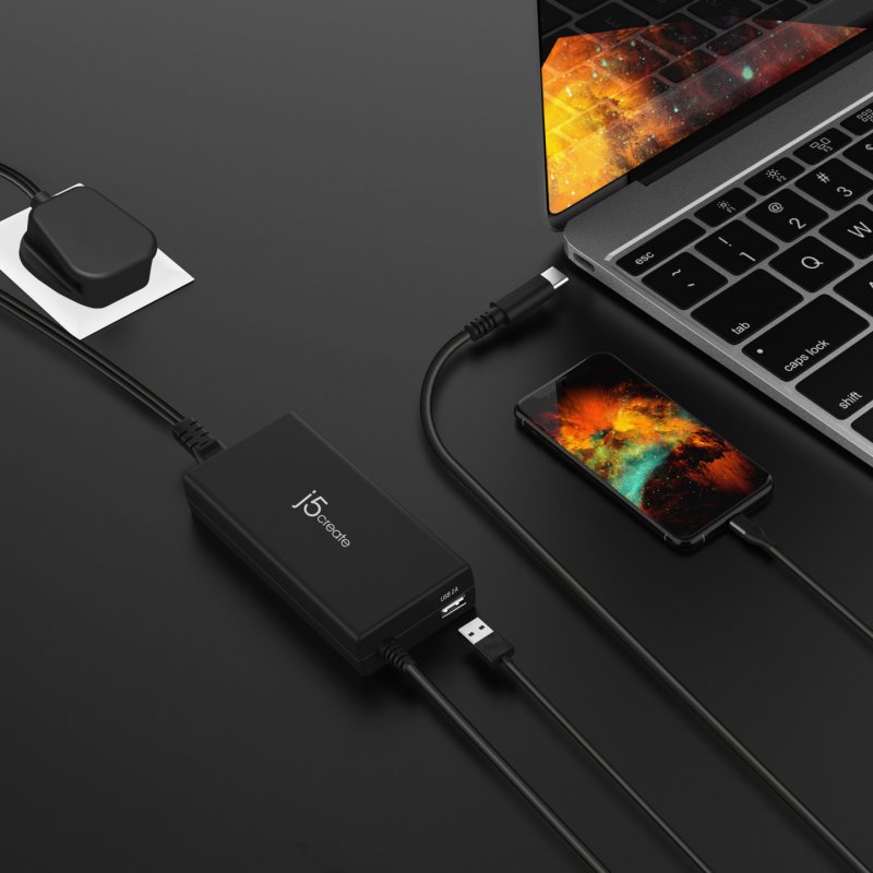 j5create JUP2290C-FN Super Chargeur USB-C 100W - UK